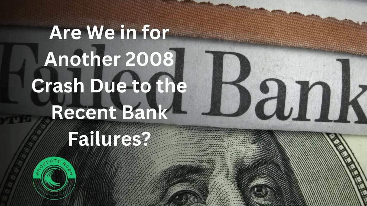 <strong>Are We in for Another 2008 Crash Due to the Recent Bank Failures?</strong>