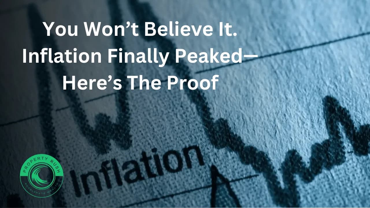 <strong>You Won’t Believe It. Inflation Finally Peaked—Here’s The Proof</strong>