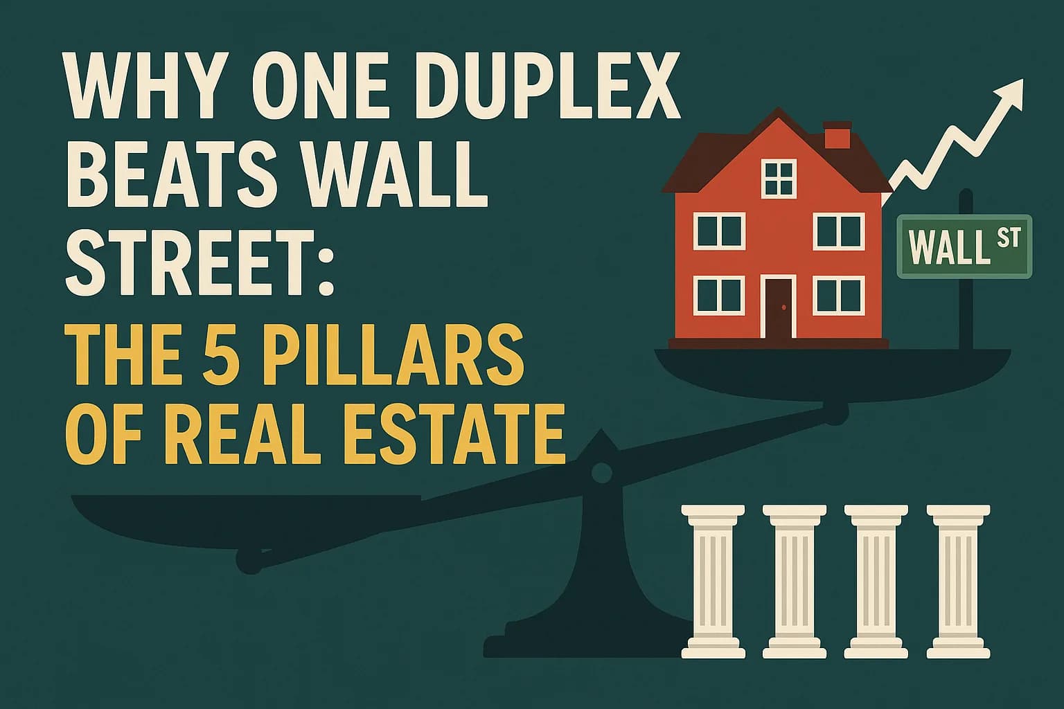 Why One Duplex Beats Wall Street: The 5 Pillars of Real Estate