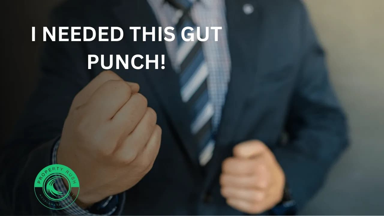 I Needed This Gut Punch…The One Thing