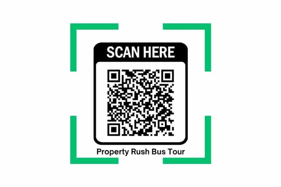 QR Code Bus Tour Flyer